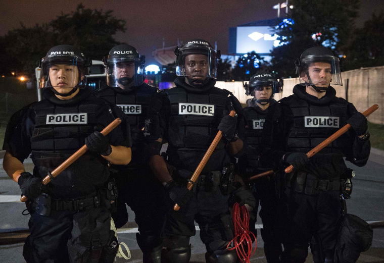 Image: TOPSHOT-US-POLICE-SHOOTING-POLITICS