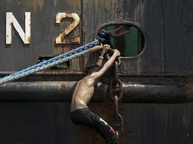 Image: Pirates in Southeast Asia are increasingly hijacking ships, oil tankers and tugboats, stealing their cargoes, rob their crew and kidnap them for ransom.