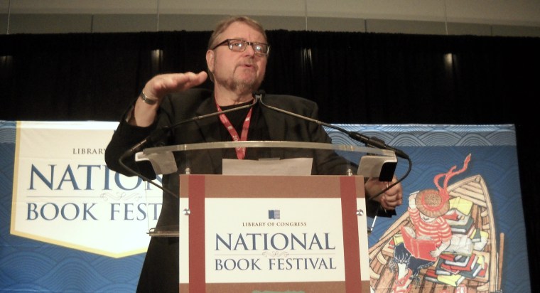 Luis Alberto Urrea at the 16th-annual Library of Congress National Book Festival, September 24, 2016, Washington, D.C.