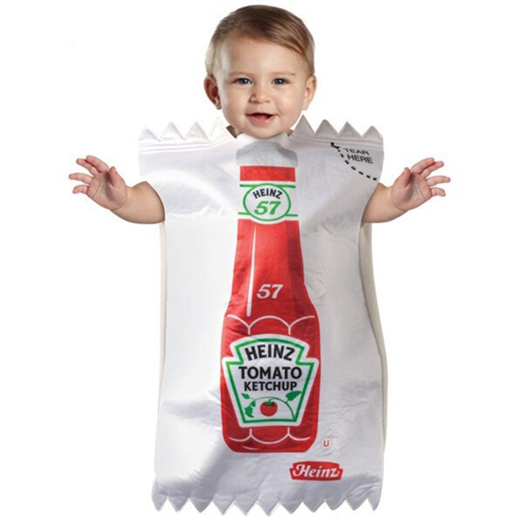 Infant Ketchup Packet Costume
