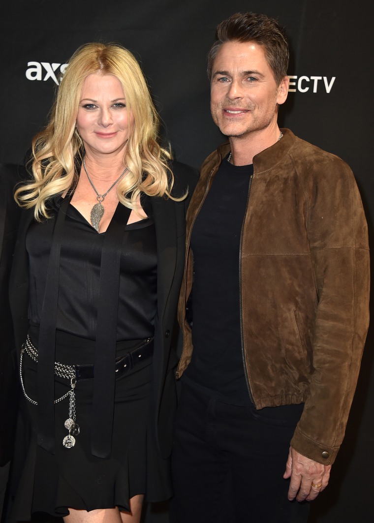 Rob Lowe opened up about reconnecting with wife Sheryl Berkoff