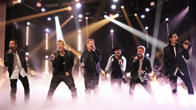 Backstreet Boys perform WITH "The Late Late Show with James Corden"