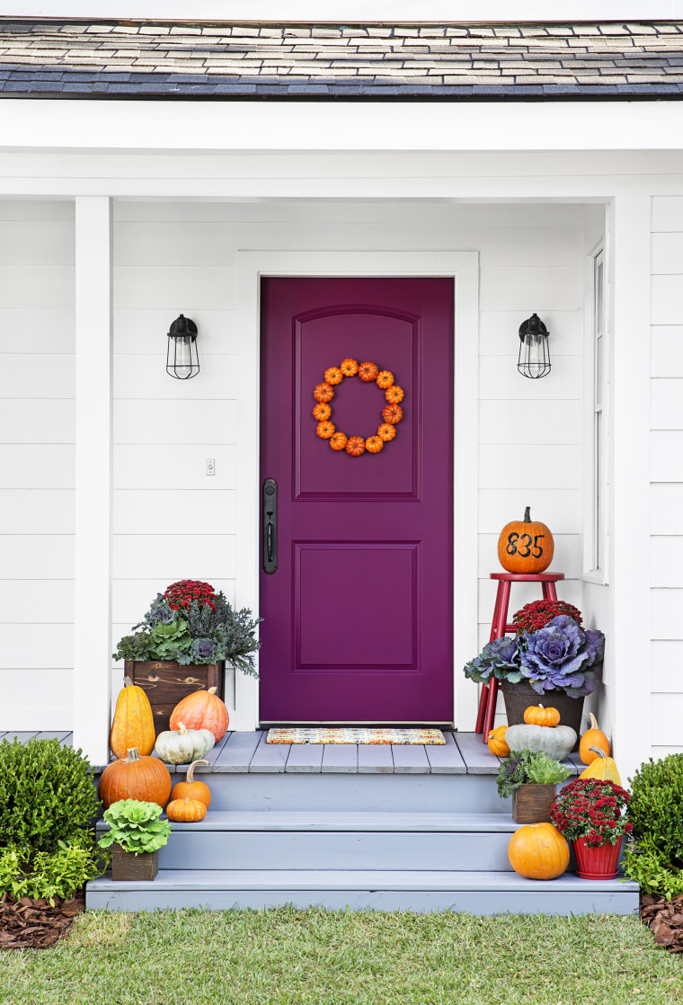 Get your front porch ready for fall.