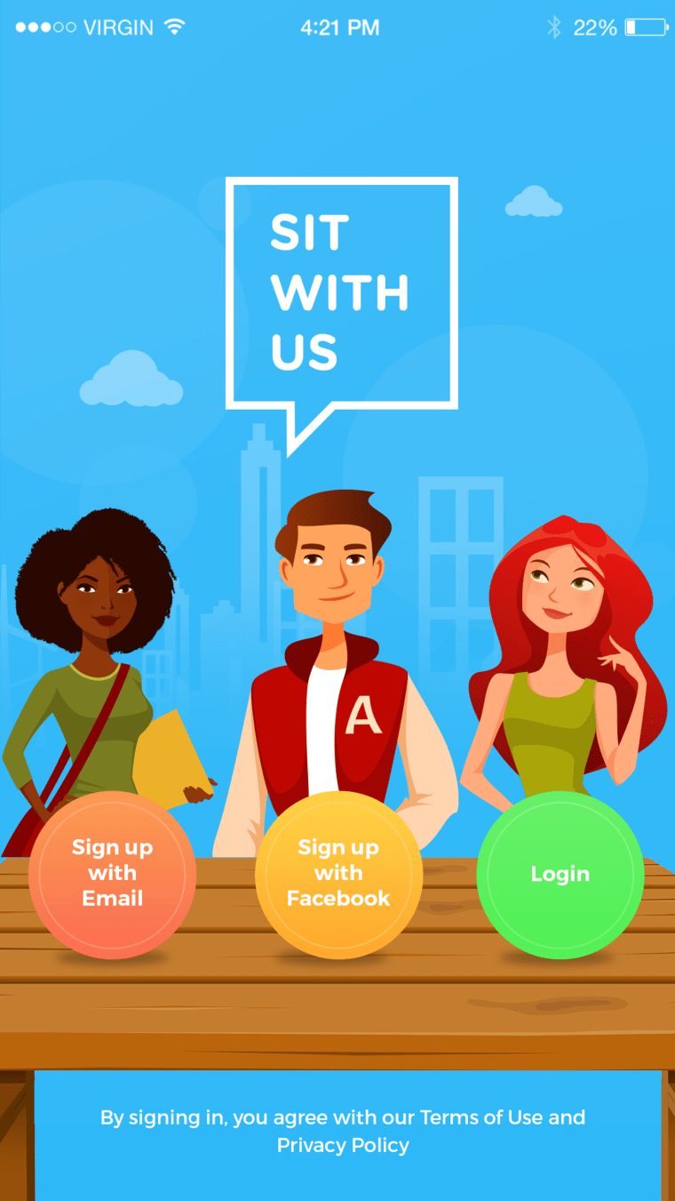 Sit with us app