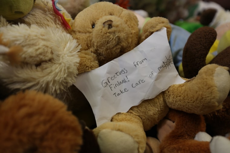 Image: Stuffed toy bound for Syria