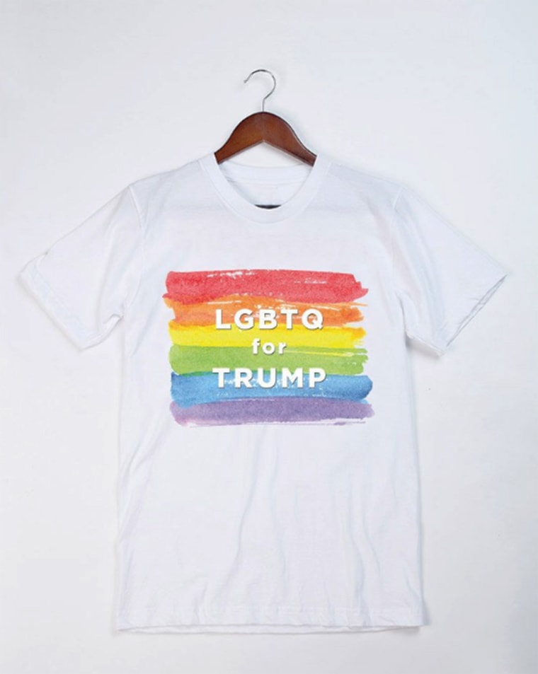 Image: Donald Trump's Pride Men's Tee.