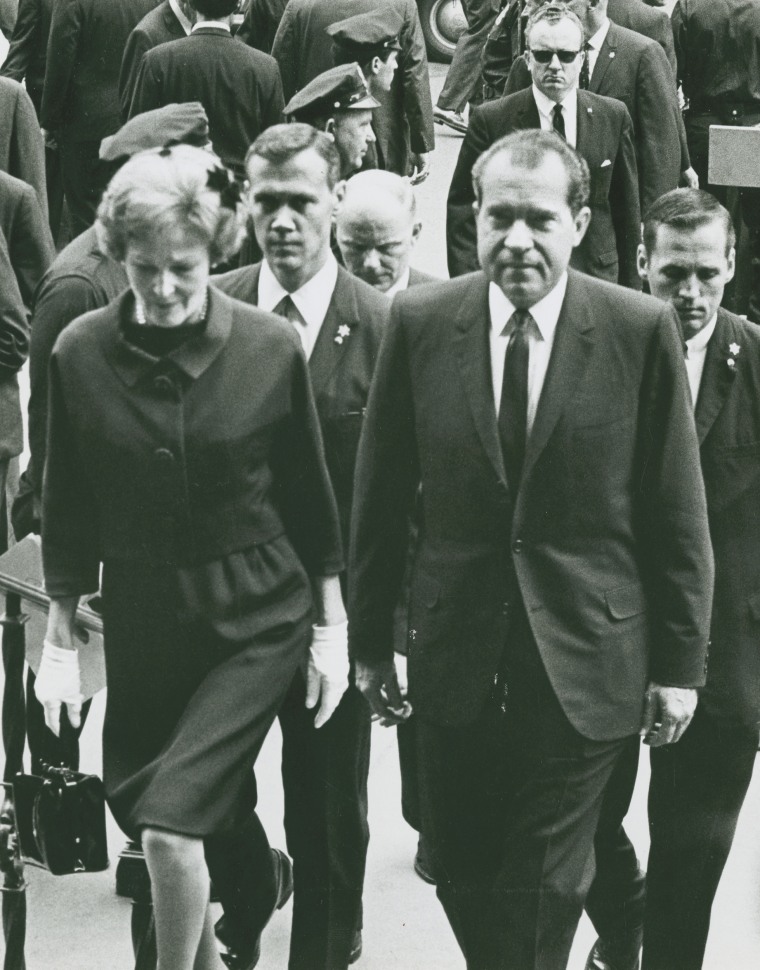 Image: President Richard Nixon and First Lady Patricia Nixon