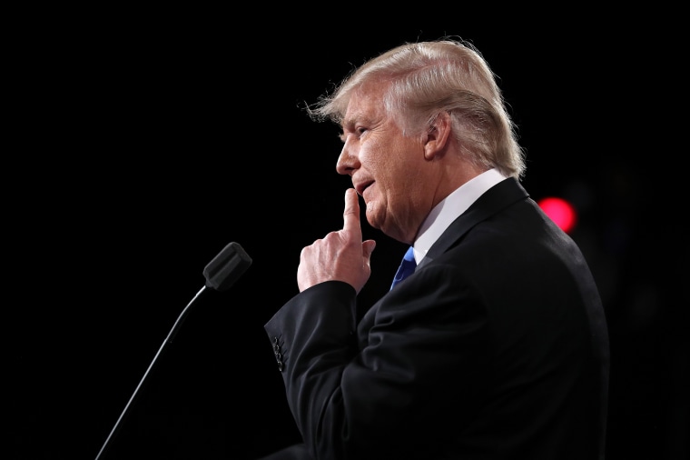 Image: Hillary Clinton And Donald Trump Face Off In First Presidential Debate At Hofstra University