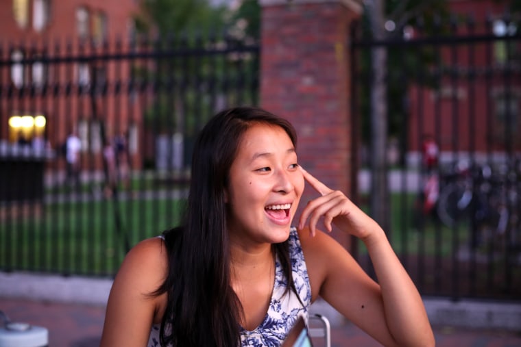 "We went to Starbucks for 6 hours and we created the whole organization," Okamoto recalls, sitting at a table outside of Harvard University's science center. "It doesn't get old. I get really excited about it, still."