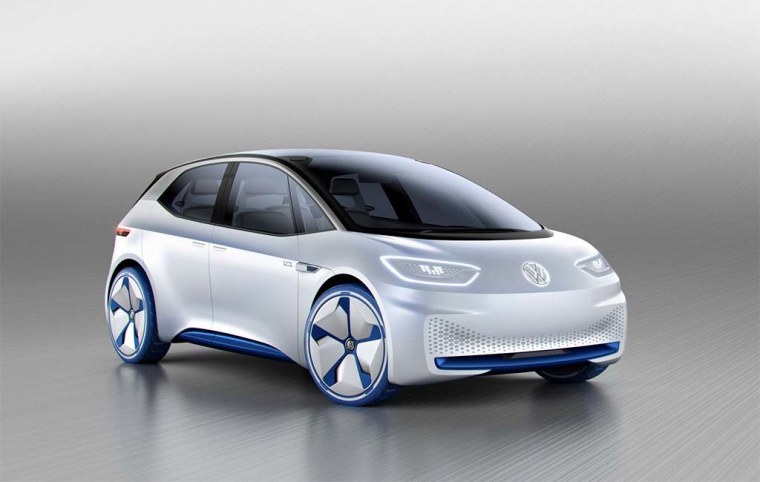 The new battery-powered Volkswagen I.D