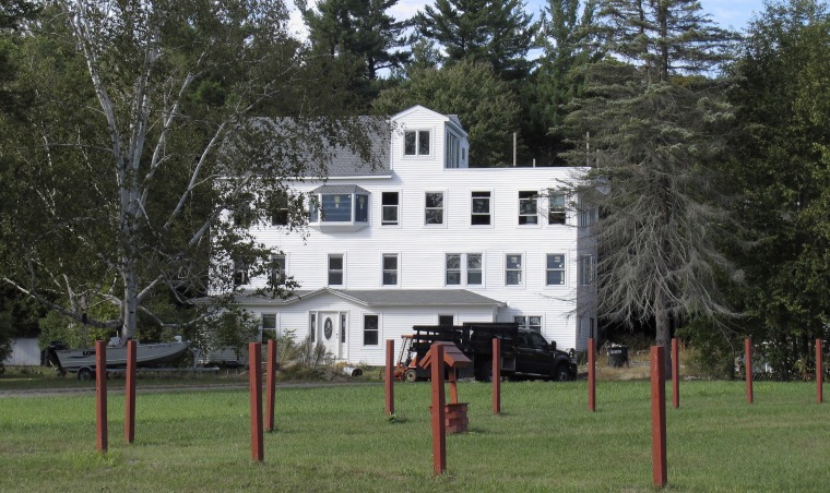 Image: The home of Nathan Carman in Vernon, Vt.