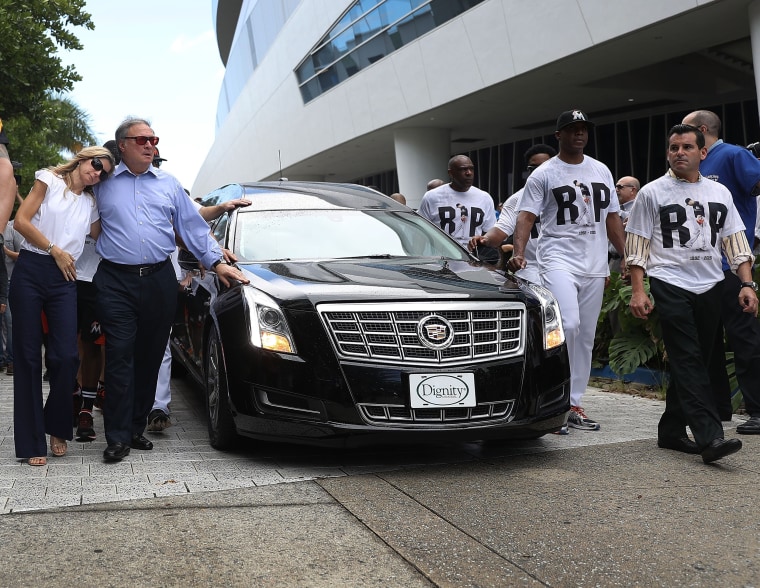 Image: BESTPIX - Jose Fernandez Public Memorial Service