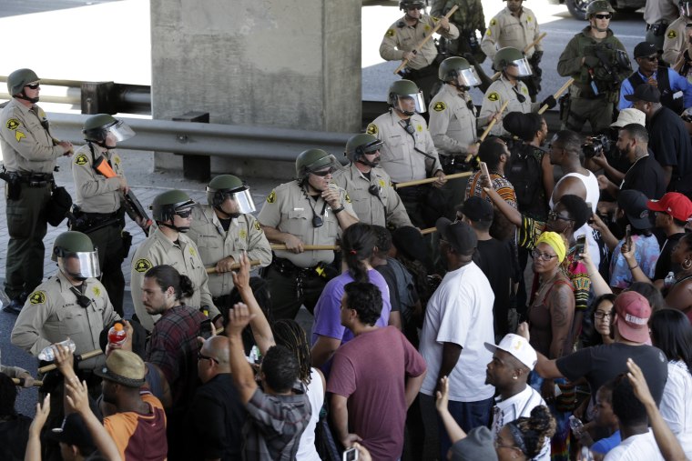 Image: El Cajon demonstration