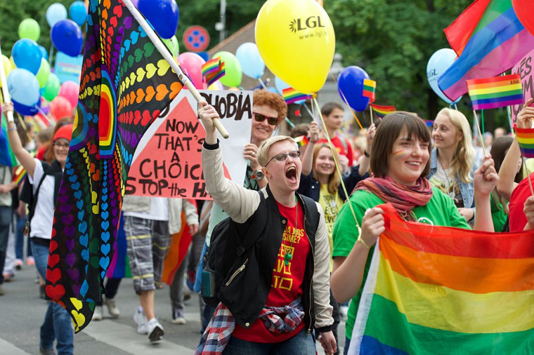 LATVIA-RIGHTS-GAY