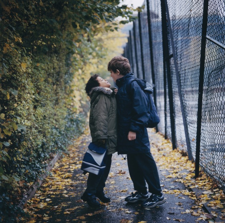 Two Boys Fighting