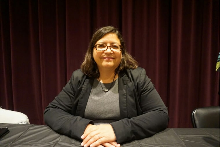 New York City Councilwoman Rosie Mendez at the Queer Woman and Leadership Panel at the New York LGBT Center.