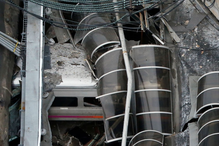 Image: Train car inside Hoboken Terminal