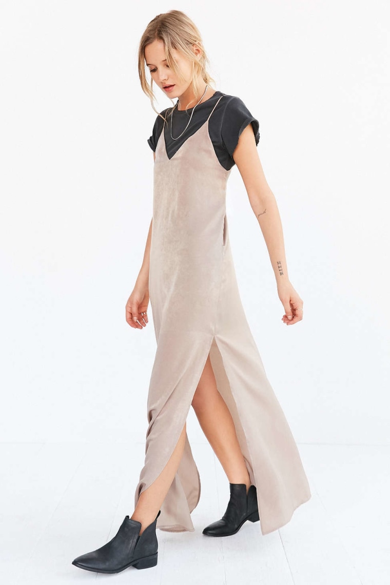 Silence + Noise maxi slip dress