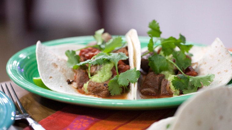 Bricklayer Tacos with Beef and Bacon