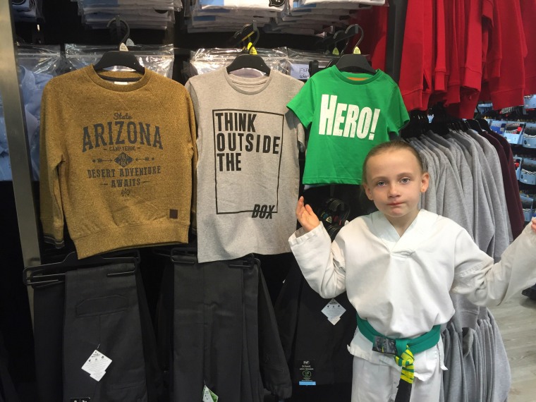 Girl, 8, explain what's wrong with gender-specific T-shirts