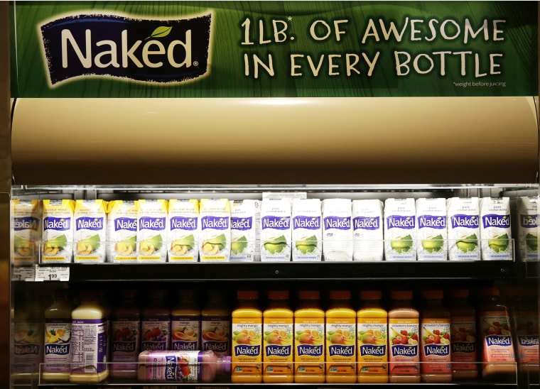 Naked brand juices