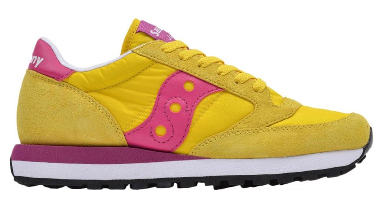 Saucony jazz hotsell fucsia e gialle