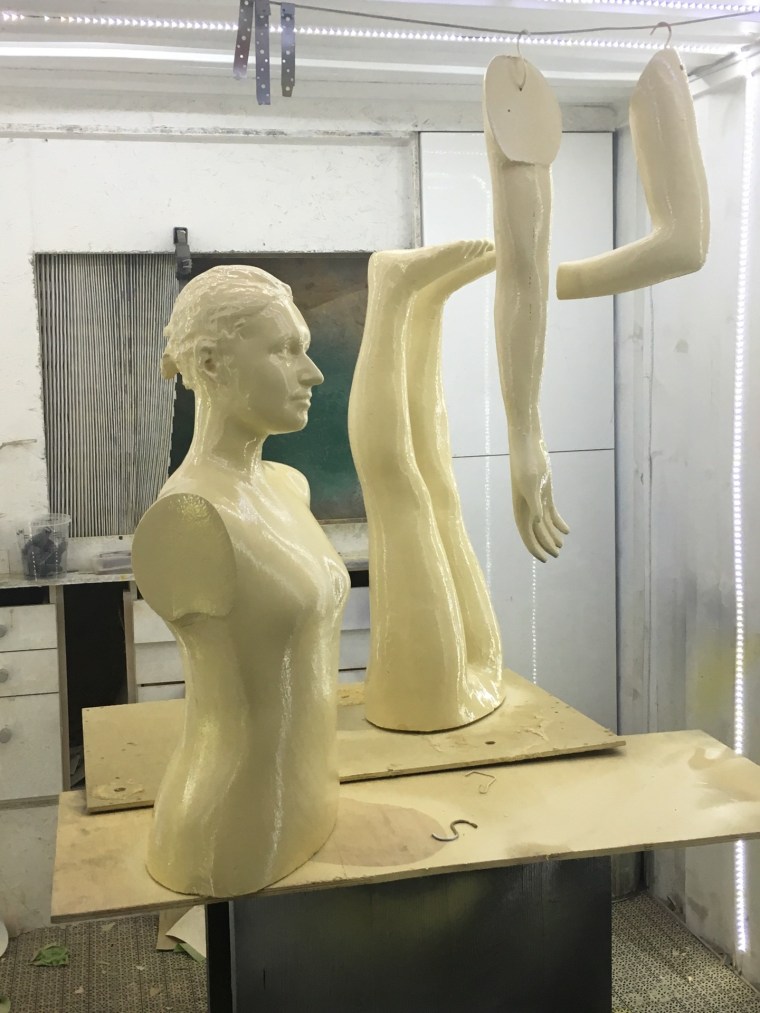 A mannequin was created and 3D-printed in the likeness of a real-life customer by UK brand Long Tall Sally.