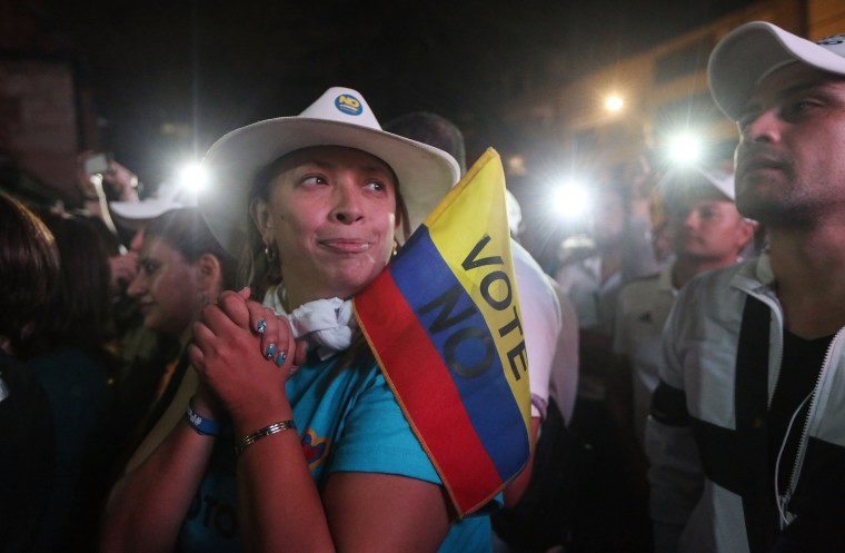 Image: Colombia Votes On Peace Accord With FARC