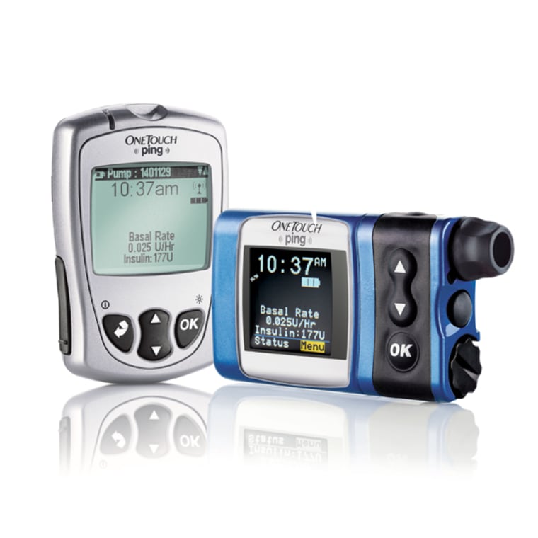 The OneTouch Ping Insulin Pump and Meter