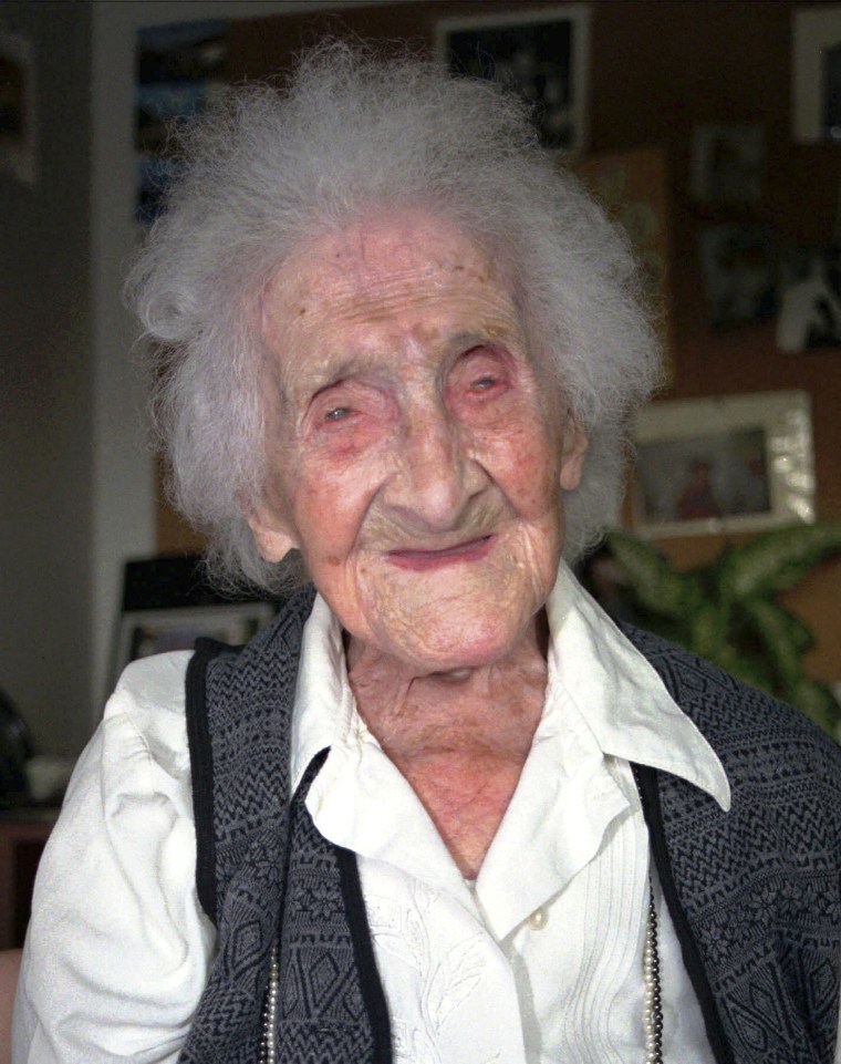 Image: Jeanne Calment died at the age of 122 in 1997