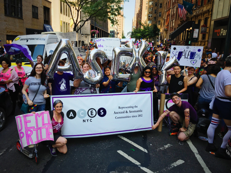Aces NYC at the 2016 New York City Pride Parade.
