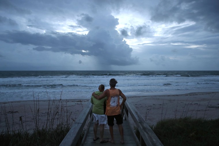 Image: Florida Prepares As Hurricane Matthew Barrels Towards Atlantic Coast