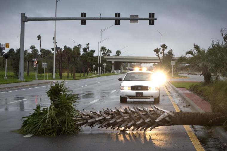 Image:  Hurricane Matthew in Miamii, Florida