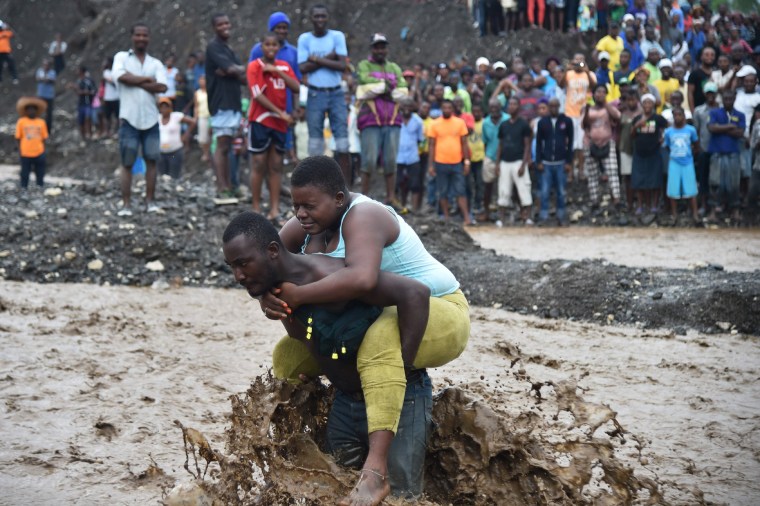 Image: TOPSHOT-HAITI-WEATHER-HURRICANE MATTHEW