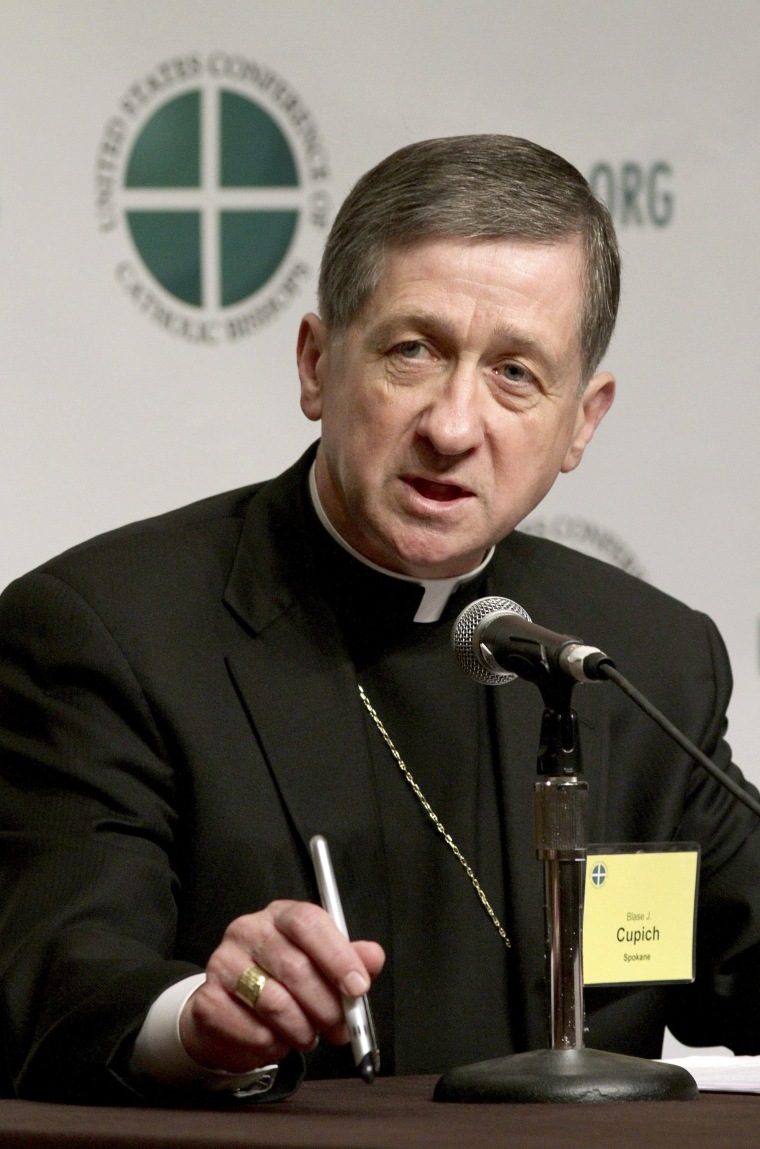 Image: Blase Cupich, pictured here in 2011, was one of the 17 new cardinals named by Pope Francis.