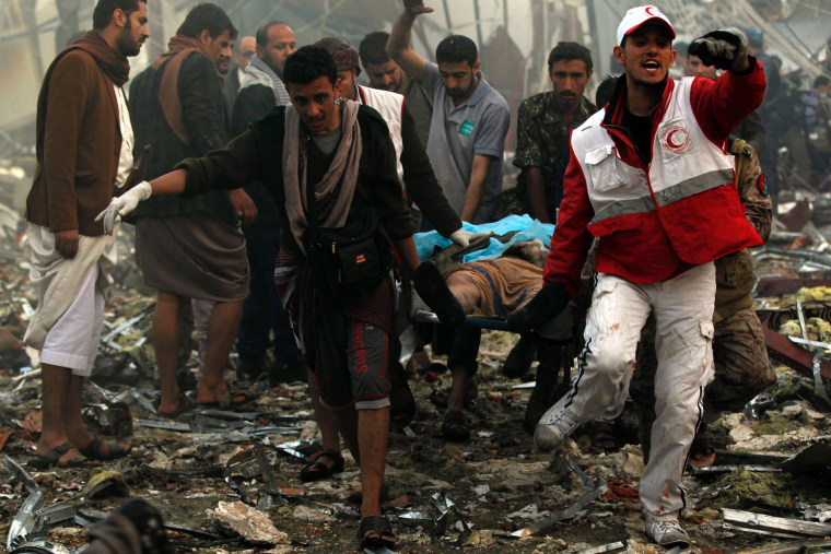 Image: YEMEN-CONFLICT-SANAA-STRIKES