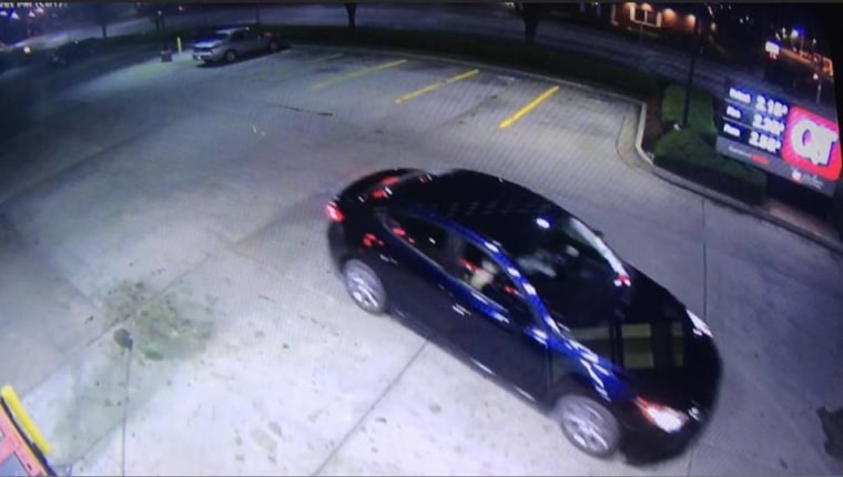 The Johnson County Sheriff's Office released a surveillance image of the vehicle used to kidnap and sexually assault a deputy.