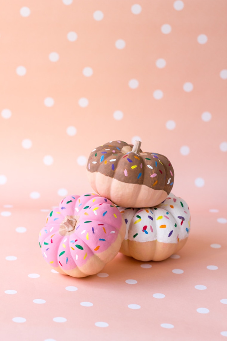 Donut pumpkins