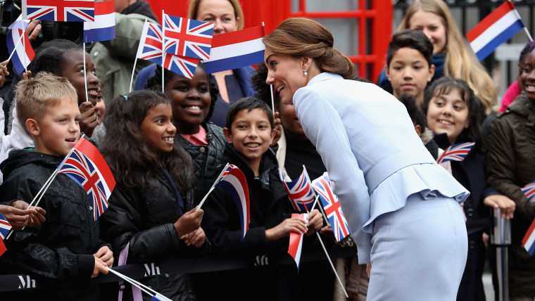 Catherine, the Duchess of Cambridge visits The Netherlands