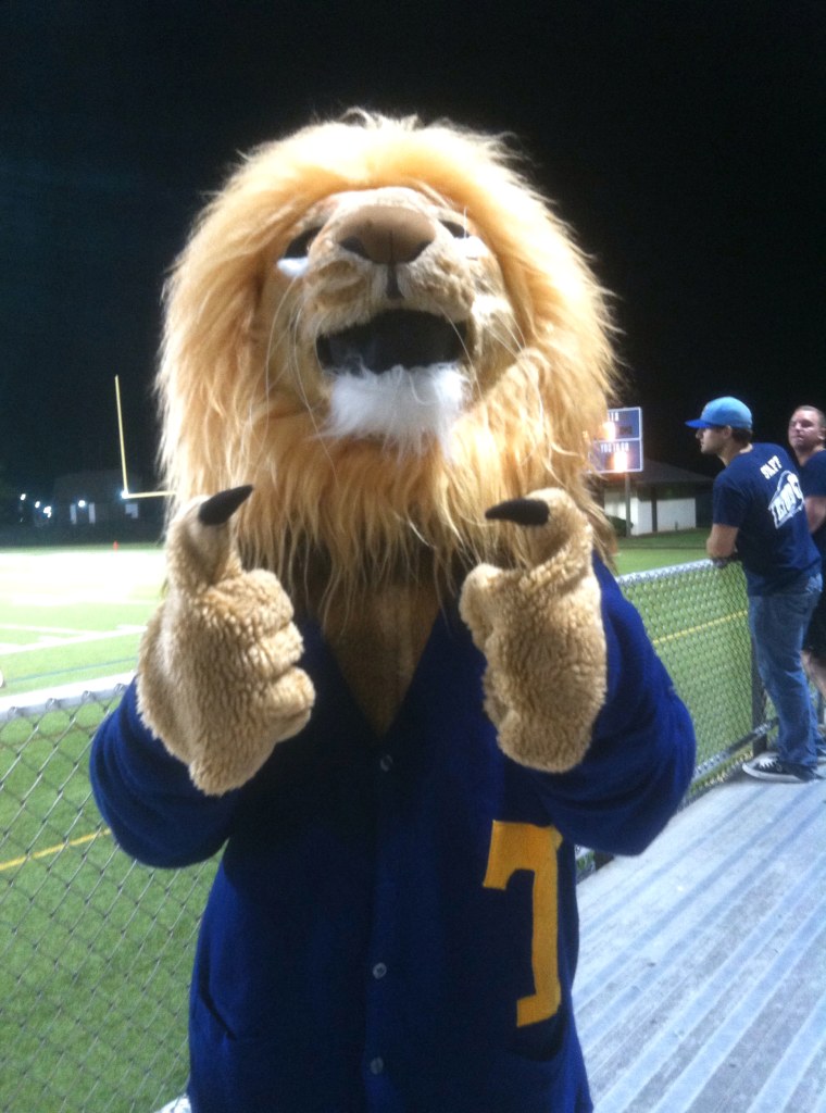 Mascot, Roscoe the Lion