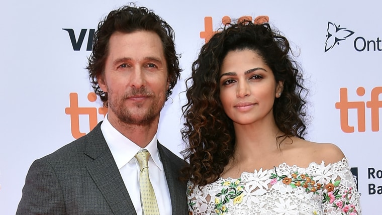 Matthew McConaughey and Camila Alves