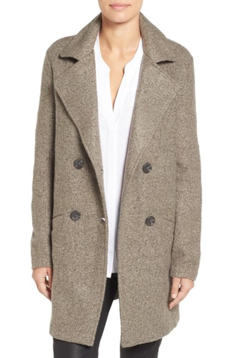 Halogen wool hot sale blend coat