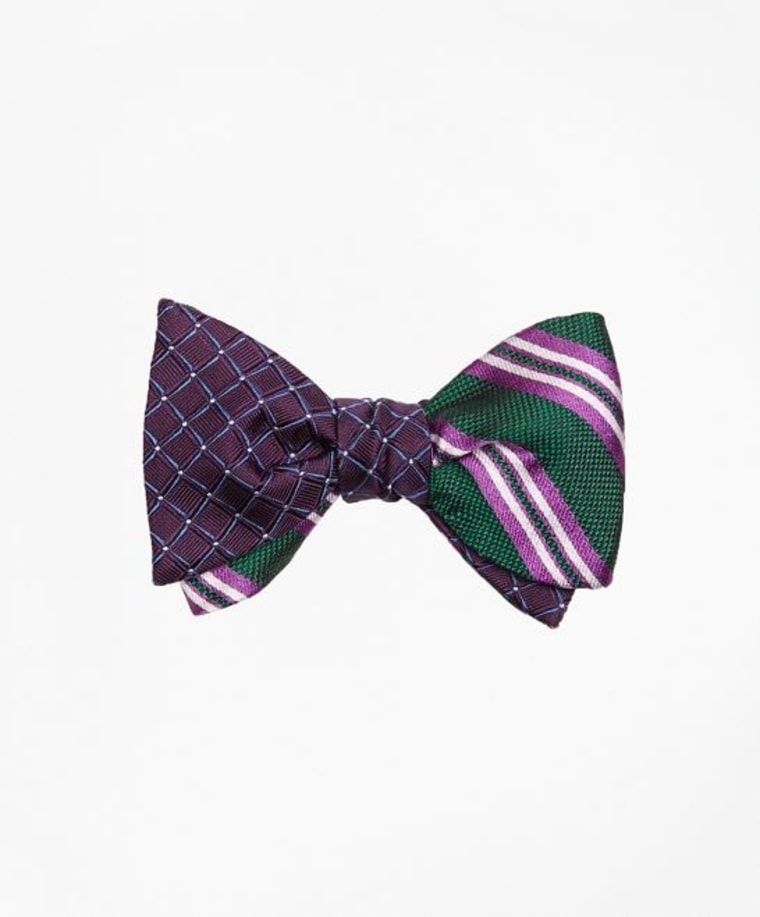 Framed Parquet Reversible Bow Tie
