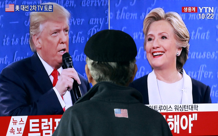 Image: Hillary Clinton, Donald Trump