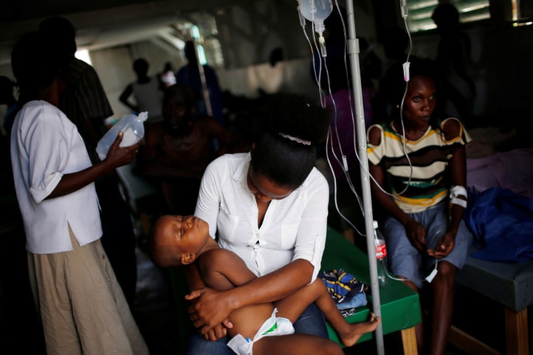 Image: Cholera Spreads in Haiti After Hurricane Matthew