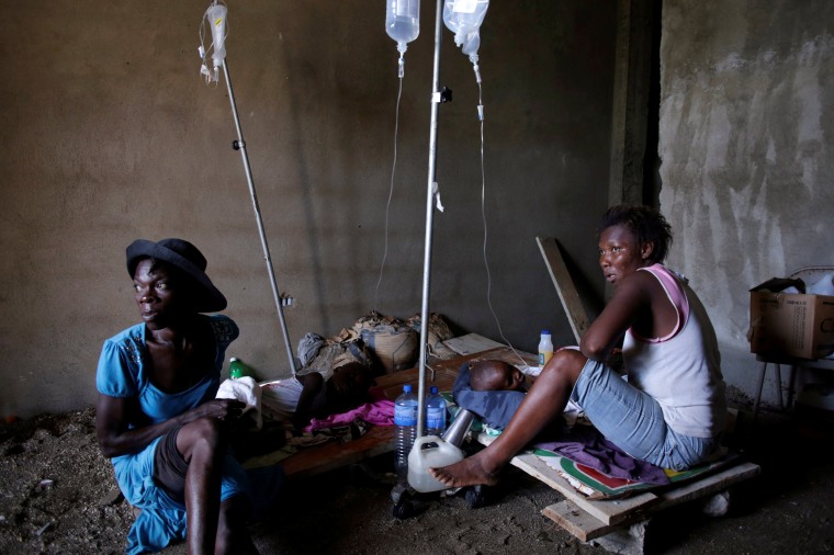 Image: Cholera Spreads in Haiti After Hurricane Matthew