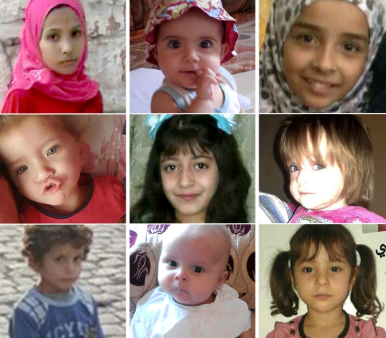 Image: Nine children killed in Aleppo