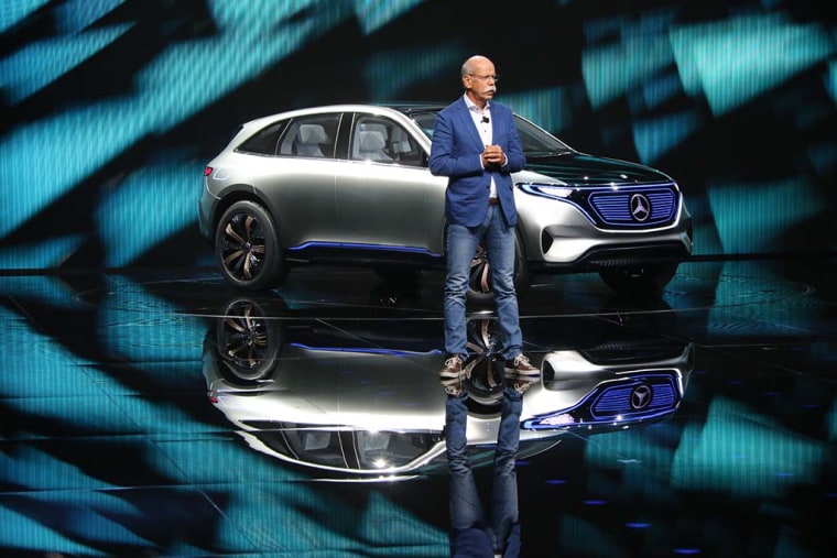 Mercedes-Benz unveils its new Generation EQ concept vehicle, which features a high-performance electric drive system that could not only launch it from 0 to 60 in “under five seconds,” but deliver up to 325 miles per charge.