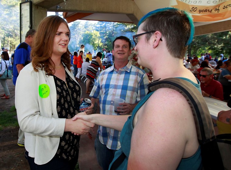 Transgender U.S. Senate Candidate Misty Snow Holds Campaign Event In Utah