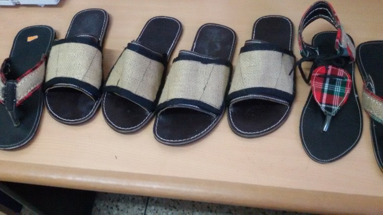 Sandals treated with insect repellent can protect against mosquito bites for as long as six months.